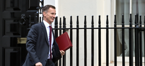 Photo of UK chancellor, Jeremy Hunt