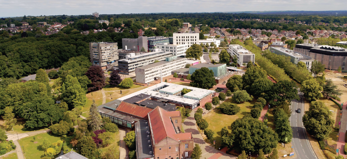 The Southampton University campus
